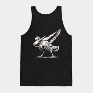 Dabbing Turkey Tank Top